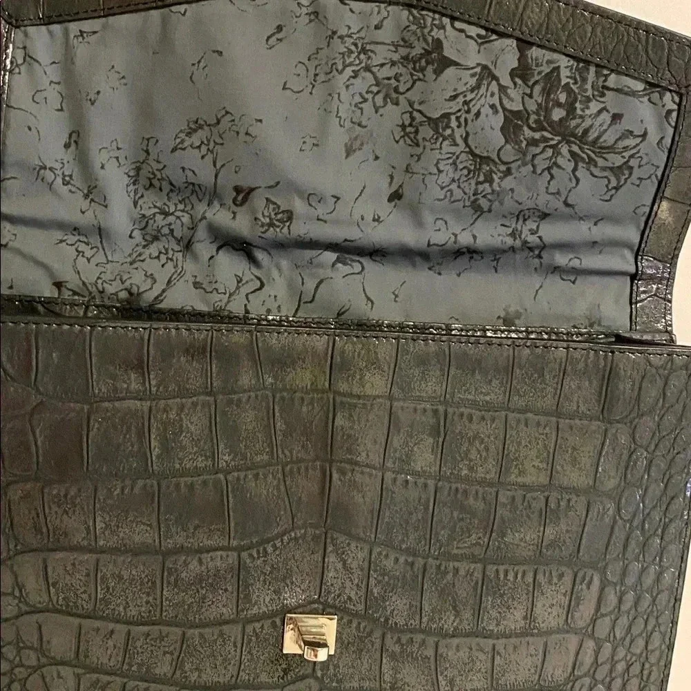 Monika Chiang NWT neroshsi leather clutch bag
